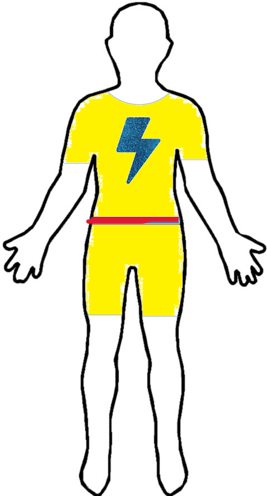 Flash Yellow Leotard