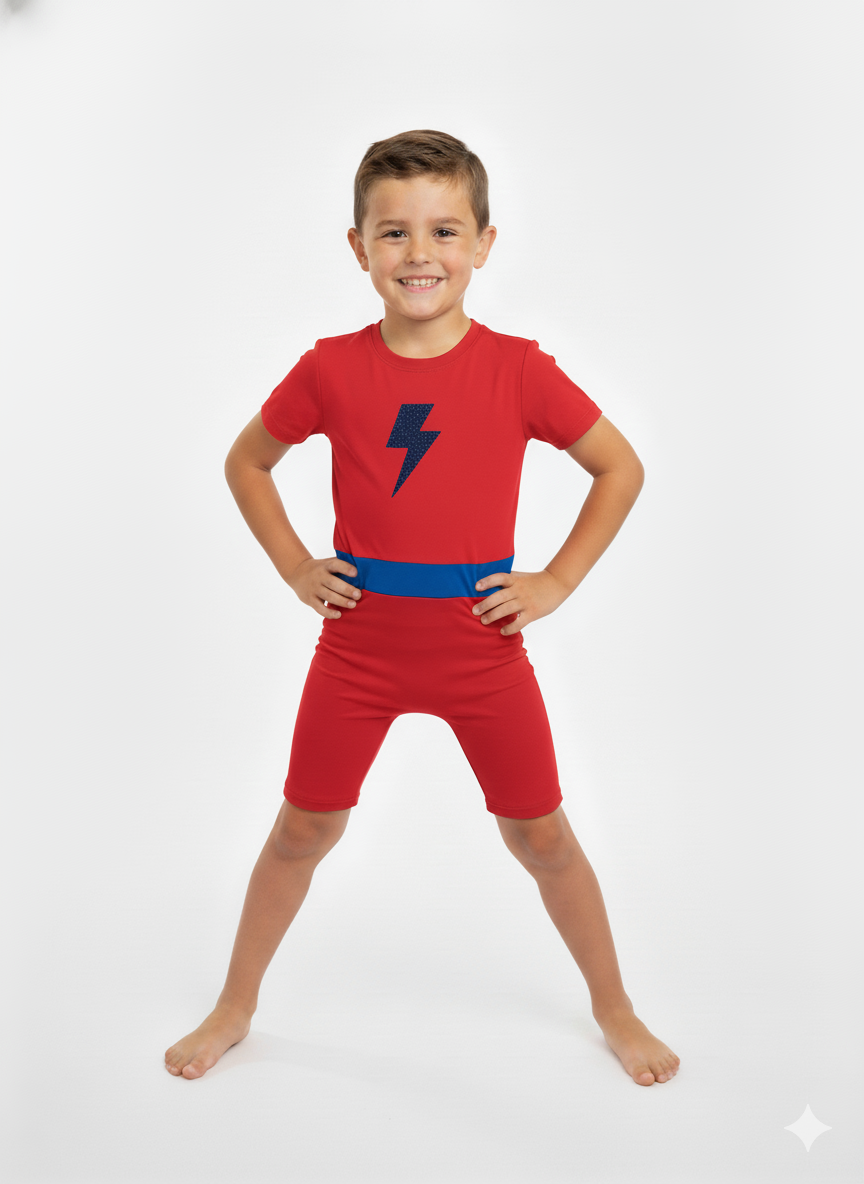 Flash Red Unitard